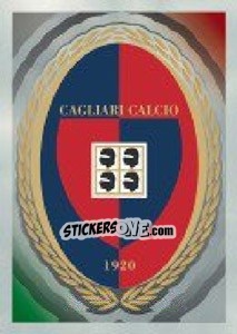 Sticker Scudetto (Cagliari) - Calciatori 2011-2012 - Panini