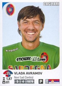 Sticker Vlada Avramov - Calciatori 2011-2012 n. 51 - Panini