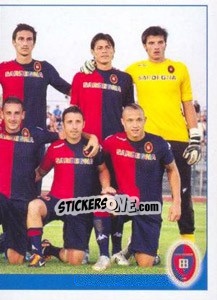 Figurina Squadra/2 (Cagliari) - Calciatori 2011-2012 - Panini