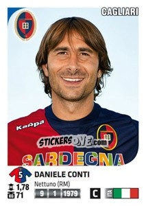 Sticker Daniele Conti - Calciatori 2011-2012 n. 62 - Panini