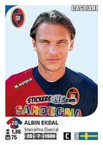 Cromo Albin Ekdal - Calciatori 2011-2012 - Panini