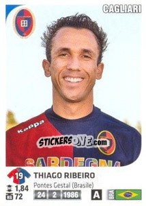 Sticker Thiago Ribeiro - Calciatori 2011-2012 n. 70 - Panini