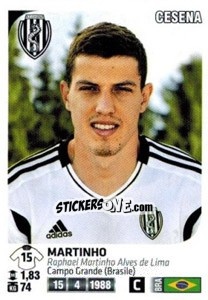 Figurina Martinho - Calciatori 2011-2012 - Panini