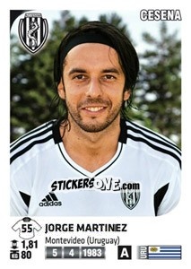 Sticker Martinez - Calciatori 2011-2012 n. 115 - Panini