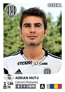 Cromo Adrian Mutu - Calciatori 2011-2012 - Panini