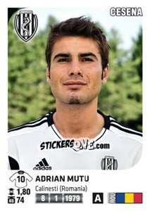 Figurina Adrian Mutu - Calciatori 2011-2012 - Panini