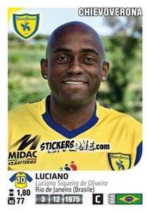 Sticker Luciano - Calciatori 2011-2012 n. 134 - Panini
