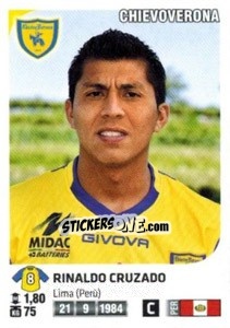 Cromo Rinaldo Cruzado - Calciatori 2011-2012 - Panini