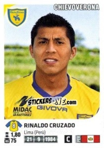 Sticker Rinaldo Cruzado - Calciatori 2011-2012 n. 140 - Panini