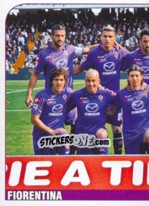 Cromo Squadra/1 (Fiorentina) - Calciatori 2011-2012 - Panini
