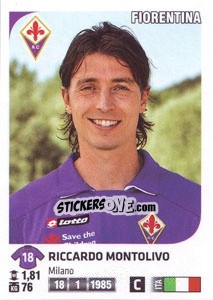 Figurina Riccardo Montolivo - Calciatori 2011-2012 - Panini