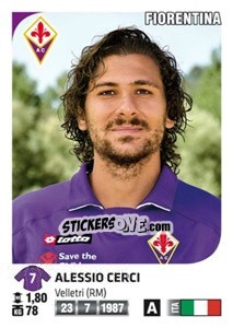 Sticker Alessio Cerci - Calciatori 2011-2012 - Panini