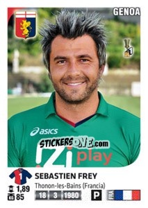 Figurina Sebastien Frey - Calciatori 2011-2012 - Panini