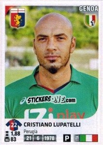 Figurina Cristiano Lupatelli - Calciatori 2011-2012 - Panini