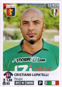 Sticker Cristiano Lupatelli - Calciatori 2011-2012 n. 171 - Panini
