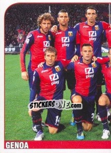 Figurina Squadra/1 (Genoa) - Calciatori 2011-2012 - Panini