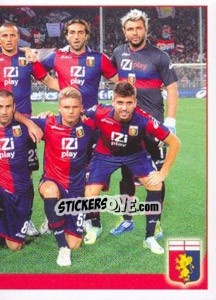 Figurina Squadra/2 (Genoa) - Calciatori 2011-2012 - Panini