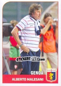 Figurina Alberto Malesani - Calciatori 2011-2012 - Panini