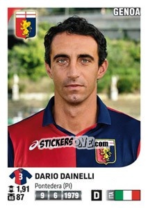 Sticker Dario Dainelli - Calciatori 2011-2012 n. 177 - Panini