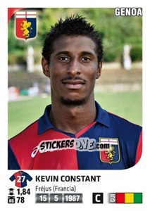 Sticker Kevin Constant - Calciatori 2011-2012 n. 186 - Panini