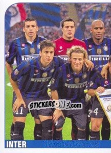 Sticker Squadra/1 (Inter) - Calciatori 2011-2012 - Panini