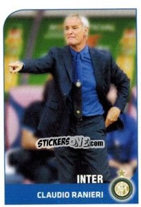 Sticker Claudio Ranieri - Calciatori 2011-2012 - Panini