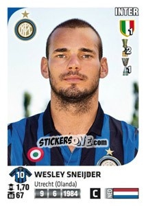 Sticker Wesley Sneijder