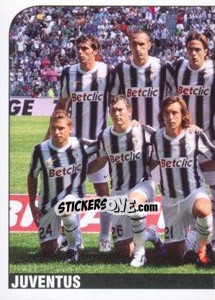 Figurina Squadra/1 (Juventus) - Calciatori 2011-2012 - Panini