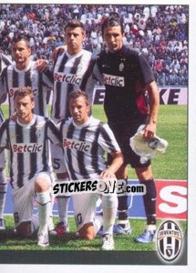 Figurina Squadra/2 (Juventus) - Calciatori 2011-2012 - Panini