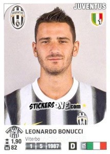 Sticker Leonardo Bonucci - Calciatori 2011-2012 n. 225 - Panini