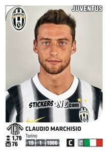 Figurina Claudio Marchisio - Calciatori 2011-2012 - Panini