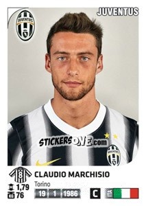 Sticker Claudio Marchisio - Calciatori 2011-2012 n. 230 - Panini