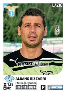 Sticker Albano Bizzarri - Calciatori 2011-2012 - Panini