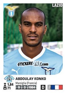 Sticker Abdoulay Konko - Calciatori 2011-2012 n. 250 - Panini