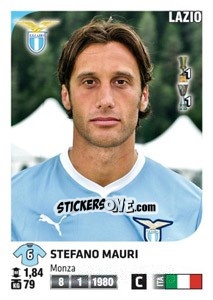 Sticker Stefano Mauri - Calciatori 2011-2012 n. 259 - Panini