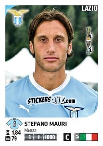 Figurina Stefano Mauri - Calciatori 2011-2012 - Panini