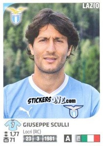 Sticker Giuseppe Sculli - Calciatori 2011-2012 - Panini