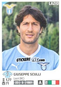 Cromo Giuseppe Sculli - Calciatori 2011-2012 - Panini