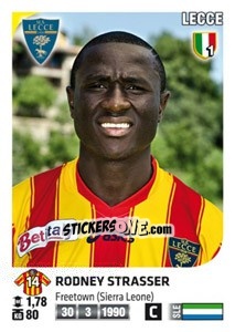 Cromo Rodney Strasser - Calciatori 2011-2012 - Panini