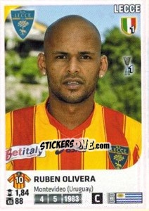 Sticker Ruben Olivera - Calciatori 2011-2012 n. 283 - Panini