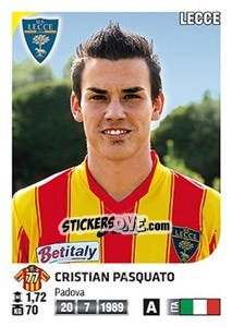 Cromo Cristian Pasquato - Calciatori 2011-2012 - Panini