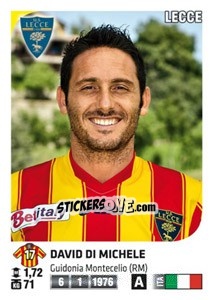 Sticker David Di Michele - Calciatori 2011-2012 n. 286 - Panini