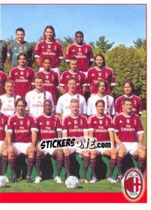 Figurina Squadra/2 (Milan) - Calciatori 2011-2012 - Panini