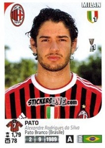 Sticker Pato - Calciatori 2011-2012 n. 311 - Panini