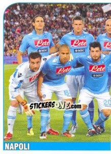 Figurina Squadra/1 (Napoli) - Calciatori 2011-2012 - Panini