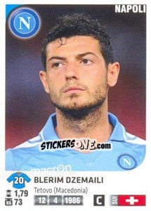 Sticker Blerim Dzemaili - Calciatori 2011-2012 - Panini