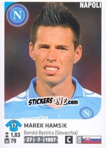 Sticker Marek Hamsik - Calciatori 2011-2012 - Panini