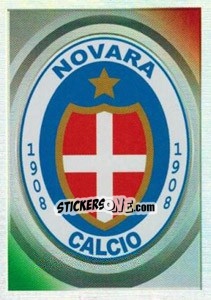 Figurina Scudetto (Novara)