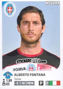 Sticker Alberto Fontana - Calciatori 2011-2012 - Panini