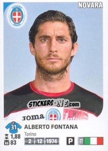 Cromo Alberto Fontana - Calciatori 2011-2012 n. 339 - Panini